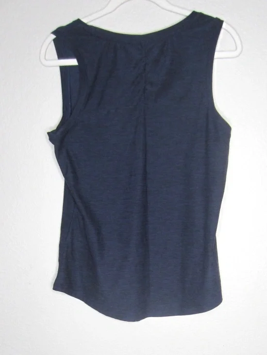 Title Nine Grace Tank Top in dark blue - Size Large - Picture 3 of 7